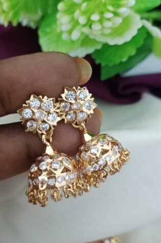Handmade Impon Jhumkas