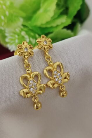 One Gram Gold Forming Earrings